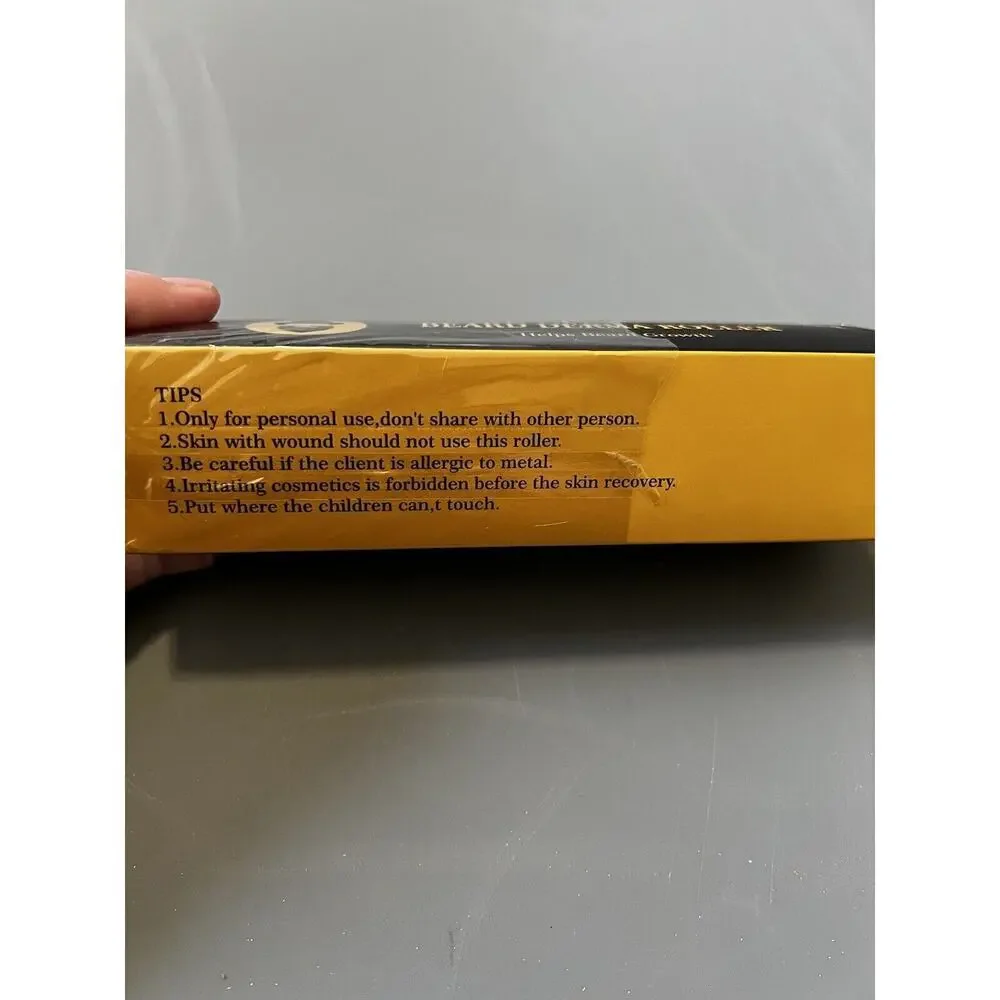 Atidie Beard Growth Derma Roller 0.5 mm Sterile Sealed Grooming NEW NIP